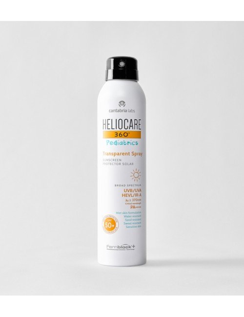 HELIOCARE 360º PEDIATRICS TRANSPARENT SPRAY SPF50+ 200ML